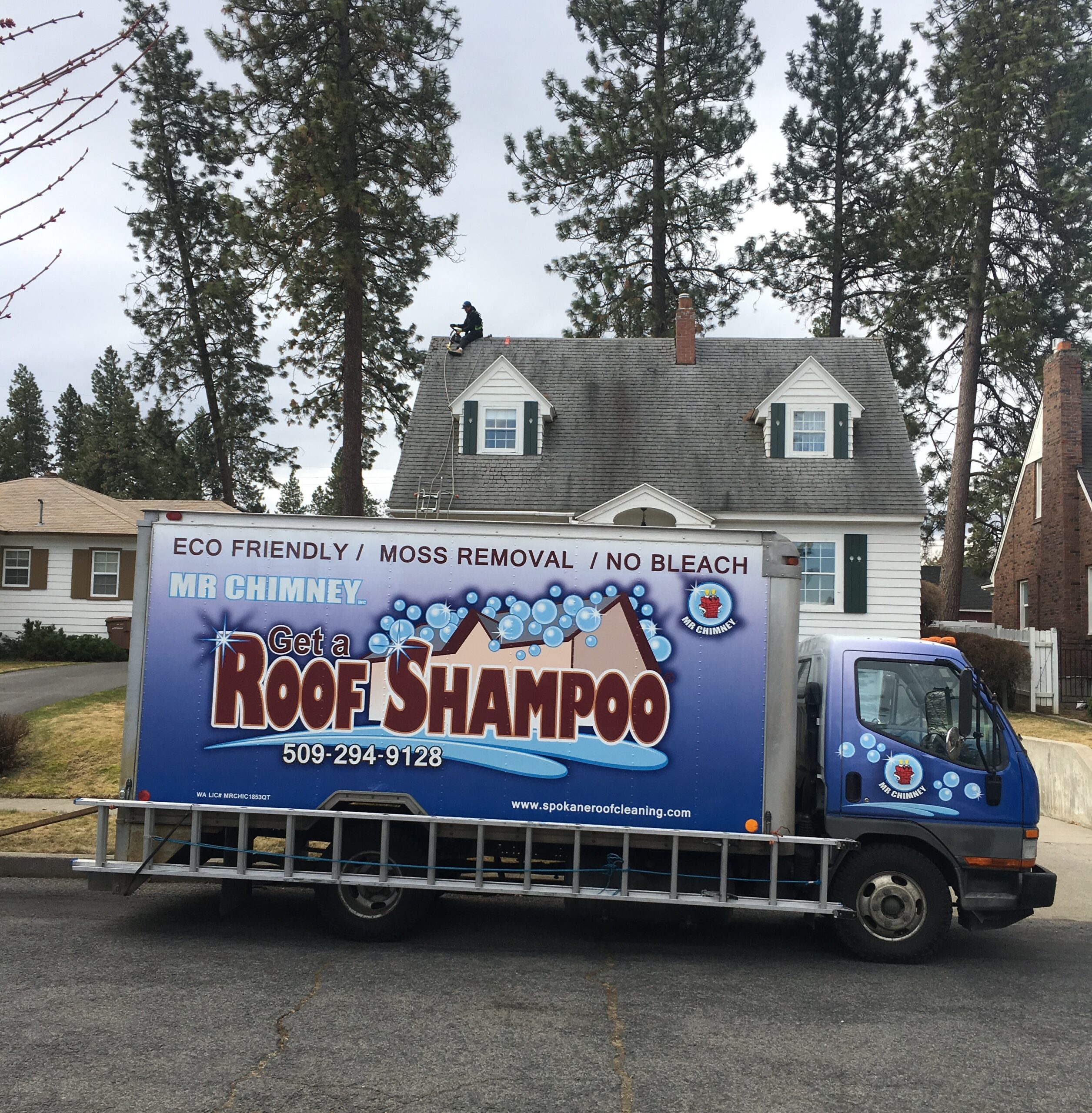 roof savers spokane truck